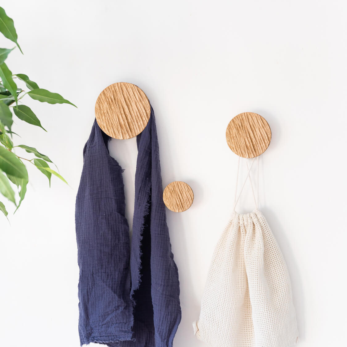 Ensemble de 3 patères