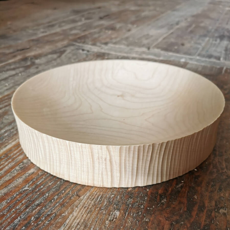 Plat sculpté - érable