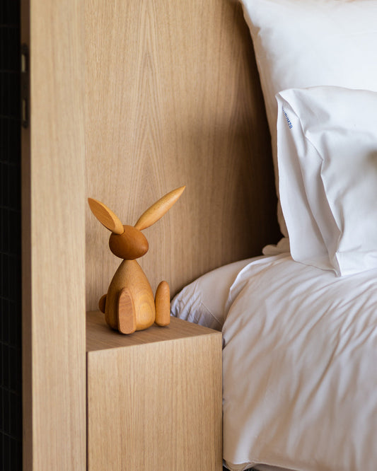 Histoire de la création du lapin en bois