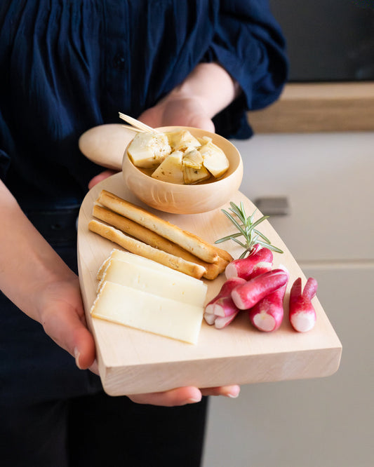Petite planche apéro en bois