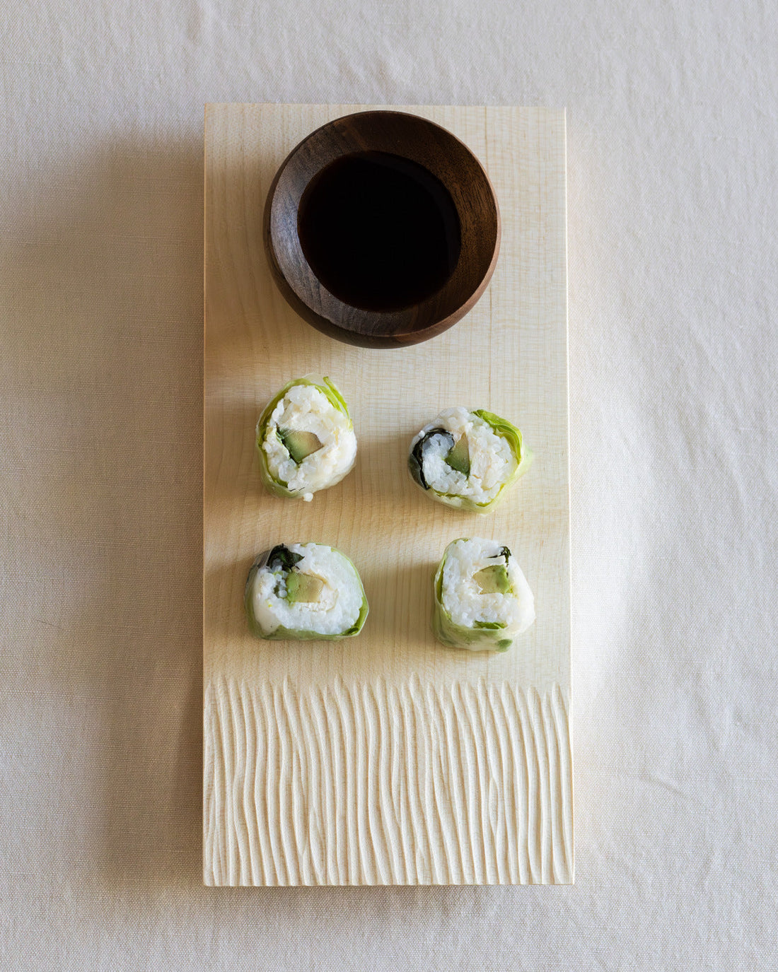 Le plus beau plateau pour présenter des sushis