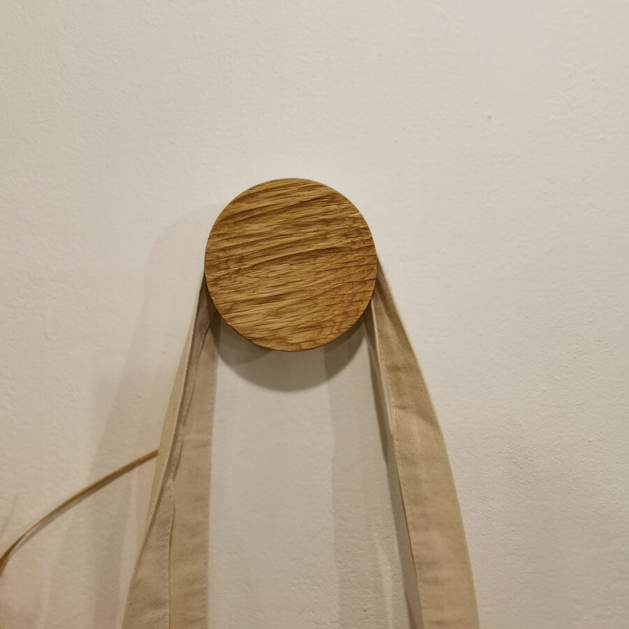 Le portemanteau mural en bois