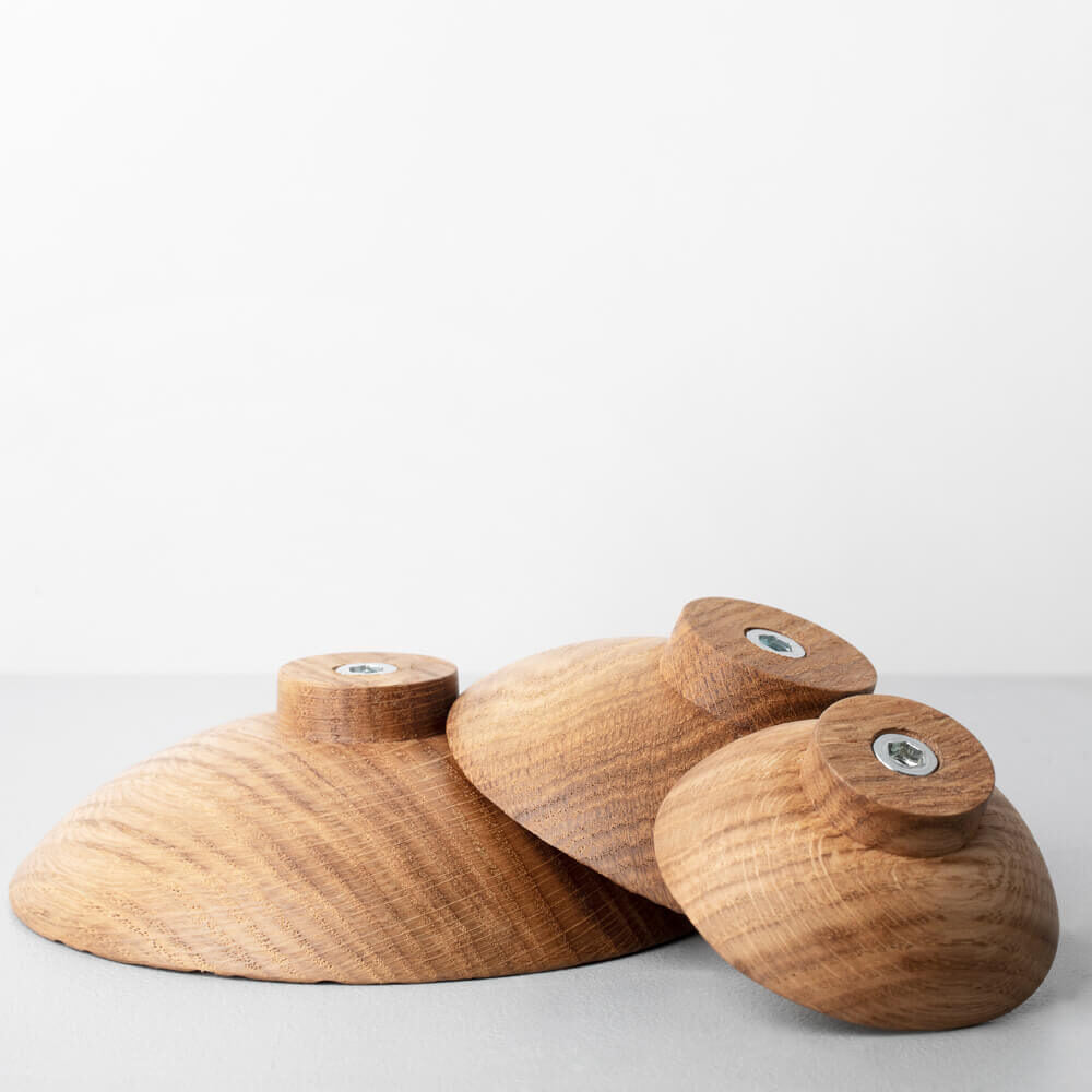 Ensemble de 3 patères