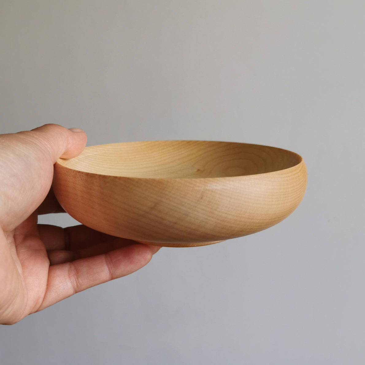 Bol Décoratif En Bois De Hêtre Naturel 10 Cm - Parfait Pour Collations Et Style Rustique