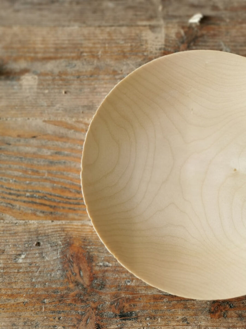 Plat sculpté - érable